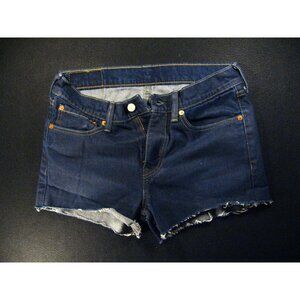 LEVIS 510 CUTOFF JEANS SHORTS Cut Off 32 Blue Denim Red Tab Hot Pants Daisy Duke